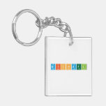 Michael  Acrylic Keychains