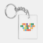 Check out
 The periodic
 TABLE on
 Safari!  Acrylic Keychains