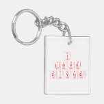 I
 LOVE 
 DIVINE  Acrylic Keychains
