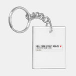 Real Izoski street forever  Acrylic Keychains
