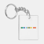 practica docente III  Acrylic Keychains