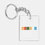sexto A  Acrylic Keychains