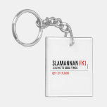 Slamannan  Acrylic Keychains