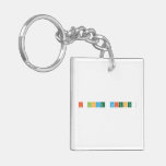 I love Science   Acrylic Keychains