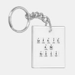 LaFaye
 and
 Houck  Acrylic Keychains
