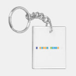 Be happY AlWays:)  Acrylic Keychains