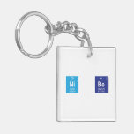 Ni BE  Acrylic Keychains