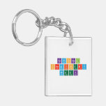 National 
 Chemistry
 Week  Acrylic Keychains