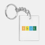 Steve  Acrylic Keychains