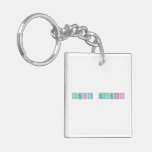 April Events  Acrylic Keychains
