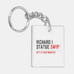 richard i statue  Acrylic Keychains