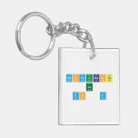 Restaurante
 La 
 Doña  Acrylic Keychains