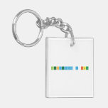 BIENVENIDOS A CLASES  Acrylic Keychains