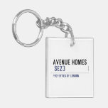 Avenue Homes   Acrylic Keychains