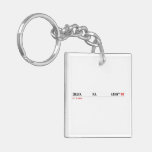COLLEN.             KA.                 ATHINY  Acrylic Keychains