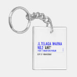 jl.telaga warna no.2  Acrylic Keychains