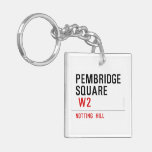 PEMBRIDGE  SQUARE    Acrylic Keychains