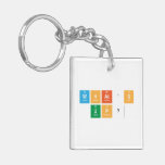 what's 
 up?  Acrylic Keychains