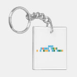 ¡Animo!
 Cuidaos mucho.
 Se os echa de menos  Acrylic Keychains