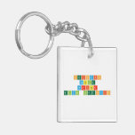 Periodic
 Table
 Writer
 Eldin Aletovic  Acrylic Keychains