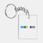 Nicolas Cabra  Acrylic Keychains