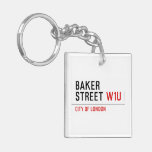 baker street  Acrylic Keychains