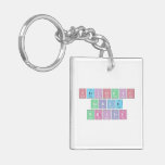 Periodic
 Table
 Writer  Acrylic Keychains