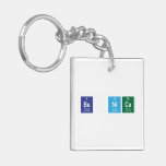 Be Nice  Acrylic Keychains