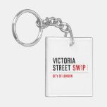Victoria Street  Acrylic Keychains