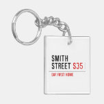 Smith Street  Acrylic Keychains