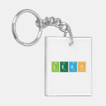 Leah  Acrylic Keychains