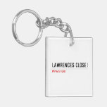 Lawrences CLose  Acrylic Keychains