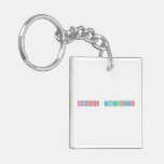 Seasons Greetings  Acrylic Keychains