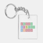 Happy
 Birthday
 Allison  Acrylic Keychains