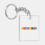 chemistry  Acrylic Keychains