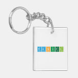 Manuel  Acrylic Keychains