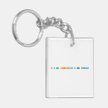 i am now officially a bat mitzva  Acrylic Keychains