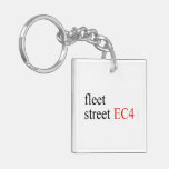 fleet  street  Acrylic Keychains