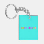 Miss Lopez  Acrylic Keychains