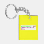 MAXSALTO MIGAL®™  Acrylic Keychains