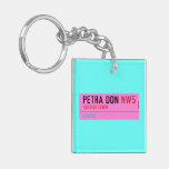 petra don  Acrylic Keychains