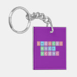 Periodic
 Table
 Writer  Acrylic Keychains