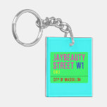 JayBeauty Street  Acrylic Keychains