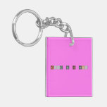Mãe eu te amo!  Acrylic Keychains