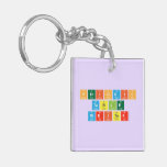 Periodic
 Table
 Writer  Acrylic Keychains