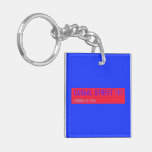 Casual Street  Acrylic Keychains
