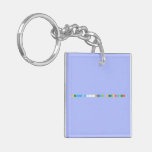 Humay müəllimin stupidleri  Acrylic Keychains