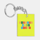 Periodic
 Table
 Writer  Acrylic Keychains