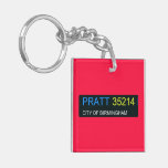 PRATT  Acrylic Keychains