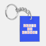Let's
 Go
 Giants!  Acrylic Keychains